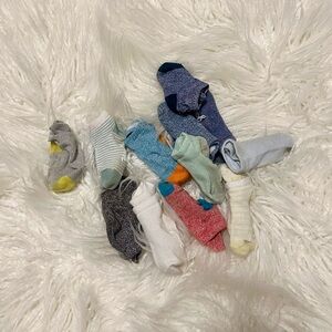 Cat & Jack Toddler Boys Assorted Socks 12qty Pairs Size 2T-3T